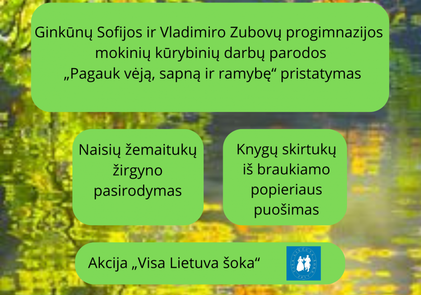 Edukacinė popietė „Rudens dūzgesys" Naisiuose