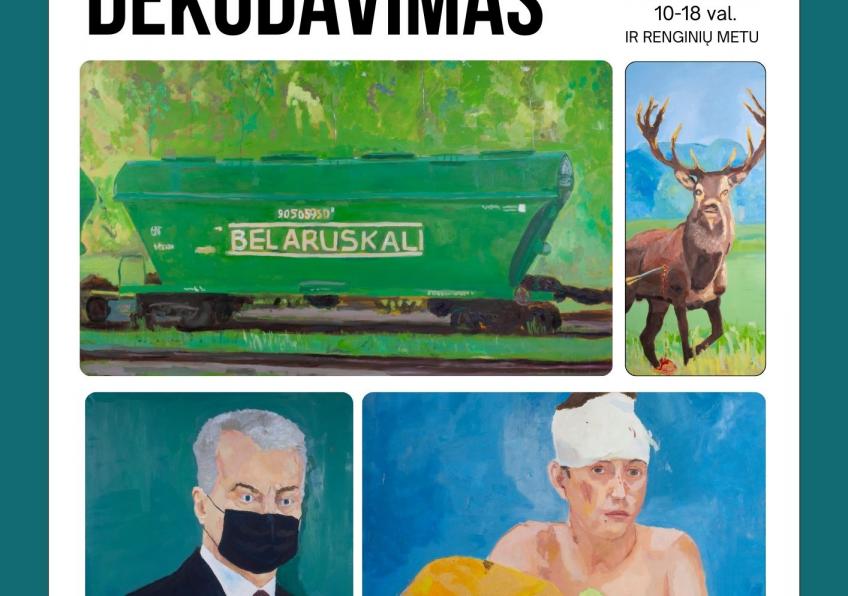 Egidijaus Godliausko parodos DEKODAVIMAS atidarymas KURŠĖNUOSE