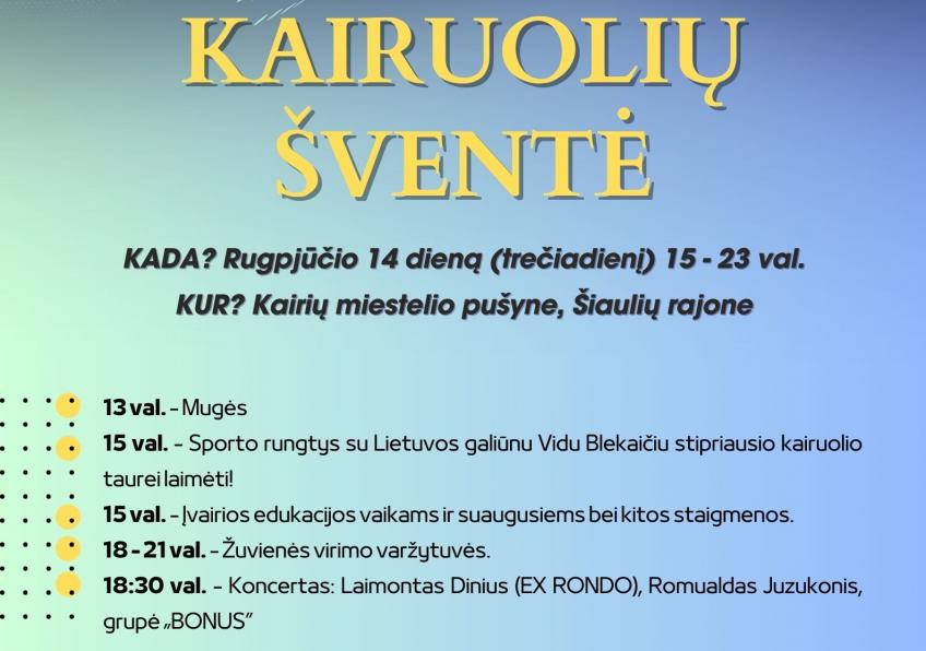 „KAIRUOLIŲ” šventė, skirta tarptautinei kairiarankių dienai paminėti