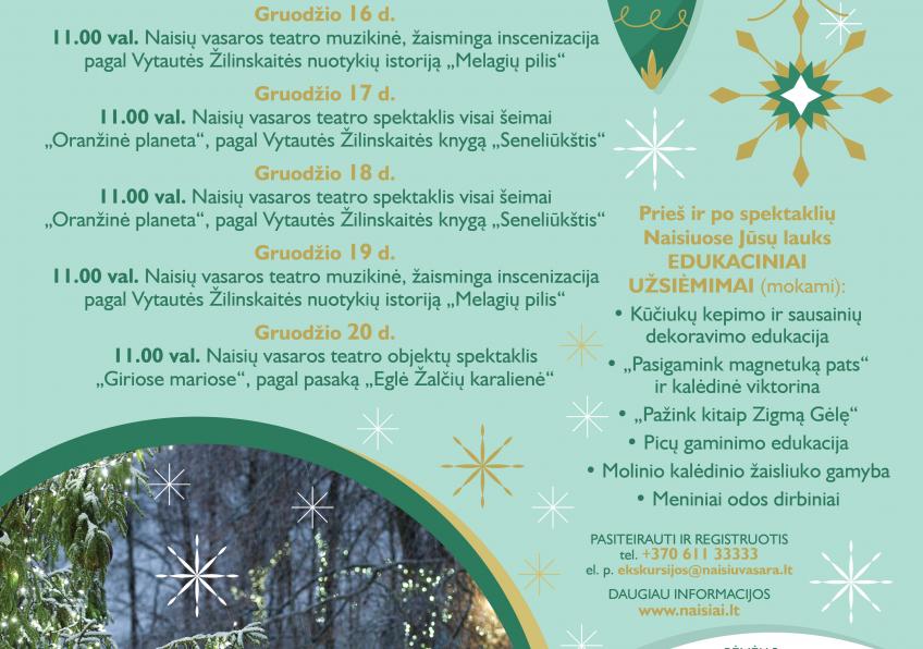 „Kalėdų belaukiant" Naisiuose