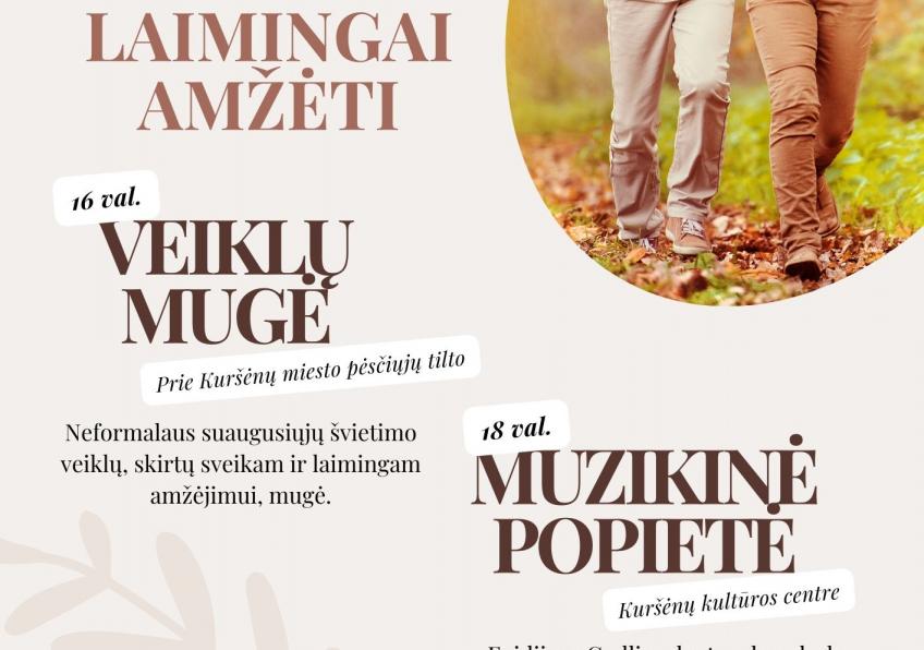 Mokomės laimingai amžėti