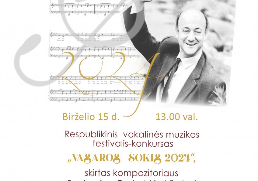 Respublikinis vokalinės muzikos festivalis-konkursas „Vasaros šokis 2024“, skirtas kompozitoriaus Benjamino Gorbulskio kūrybai (4-asis festivalis)